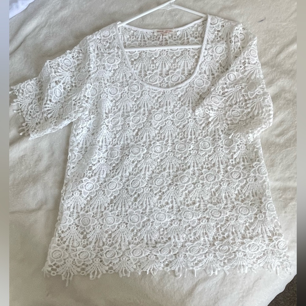 I don't use it anymore and it's in good condition. Lace shirt, size: L
